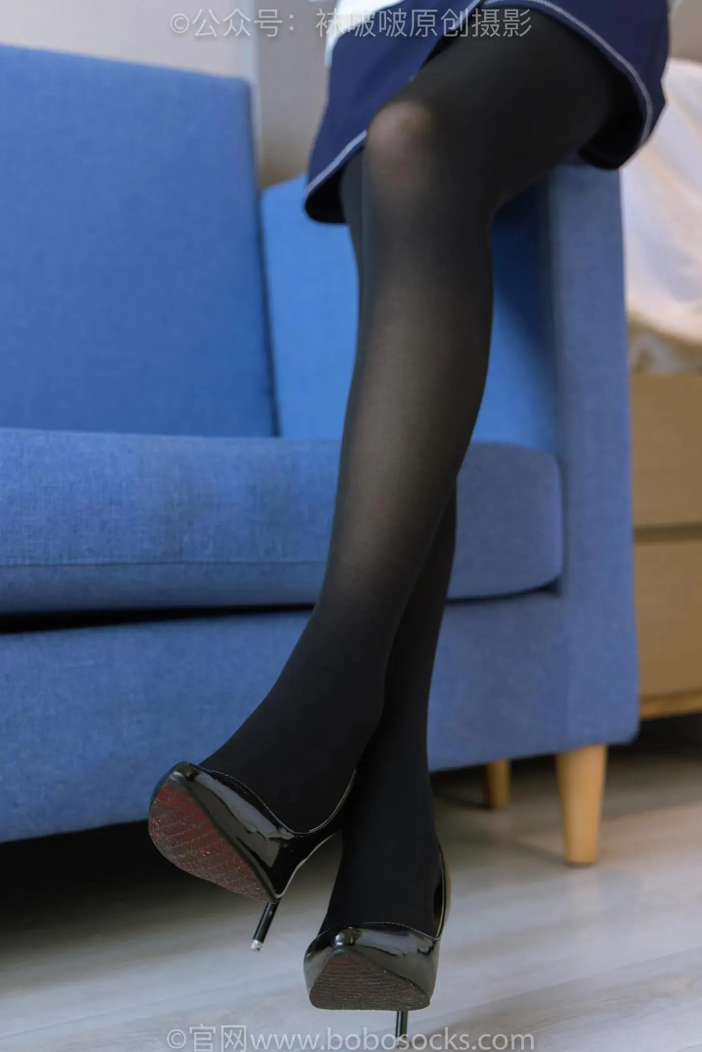 [BoBoSocks袜啵啵]NO.150 小甜豆-高跟鞋、厚黑丝 [140P]插图8